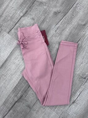 Ling Collection Pink High Waisted Skinny Jeggings Size Medium